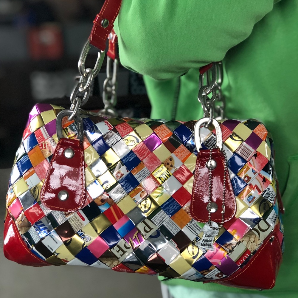 Candy wrapper purse